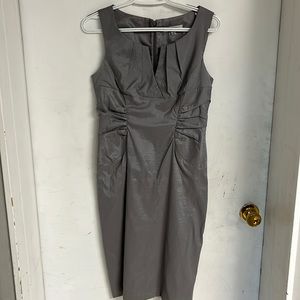 Grey cocktail dress